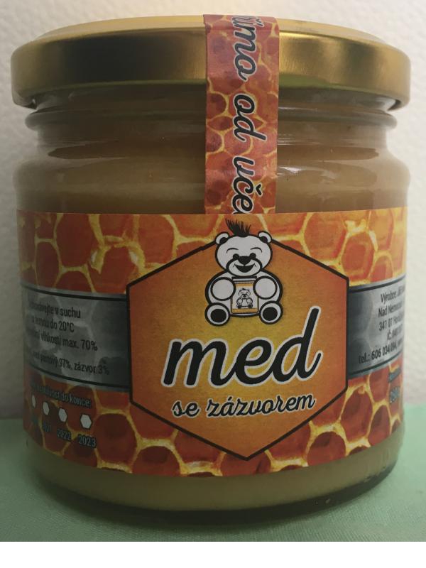 Med se zázvorem